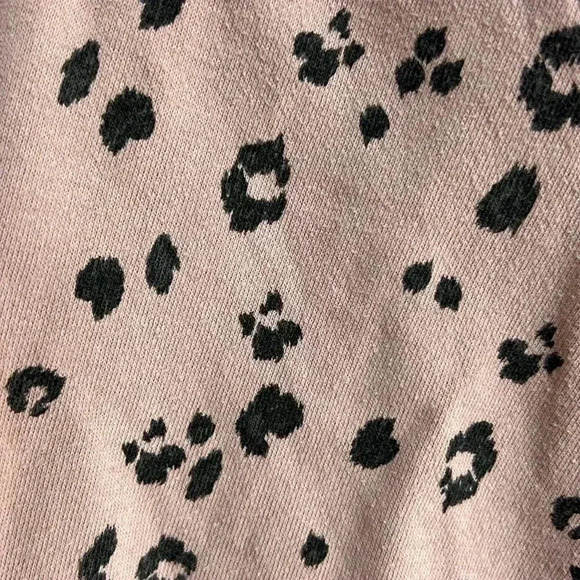 Sage Collective Prink Animal Print Sweater Size M - Picture 4 of 6